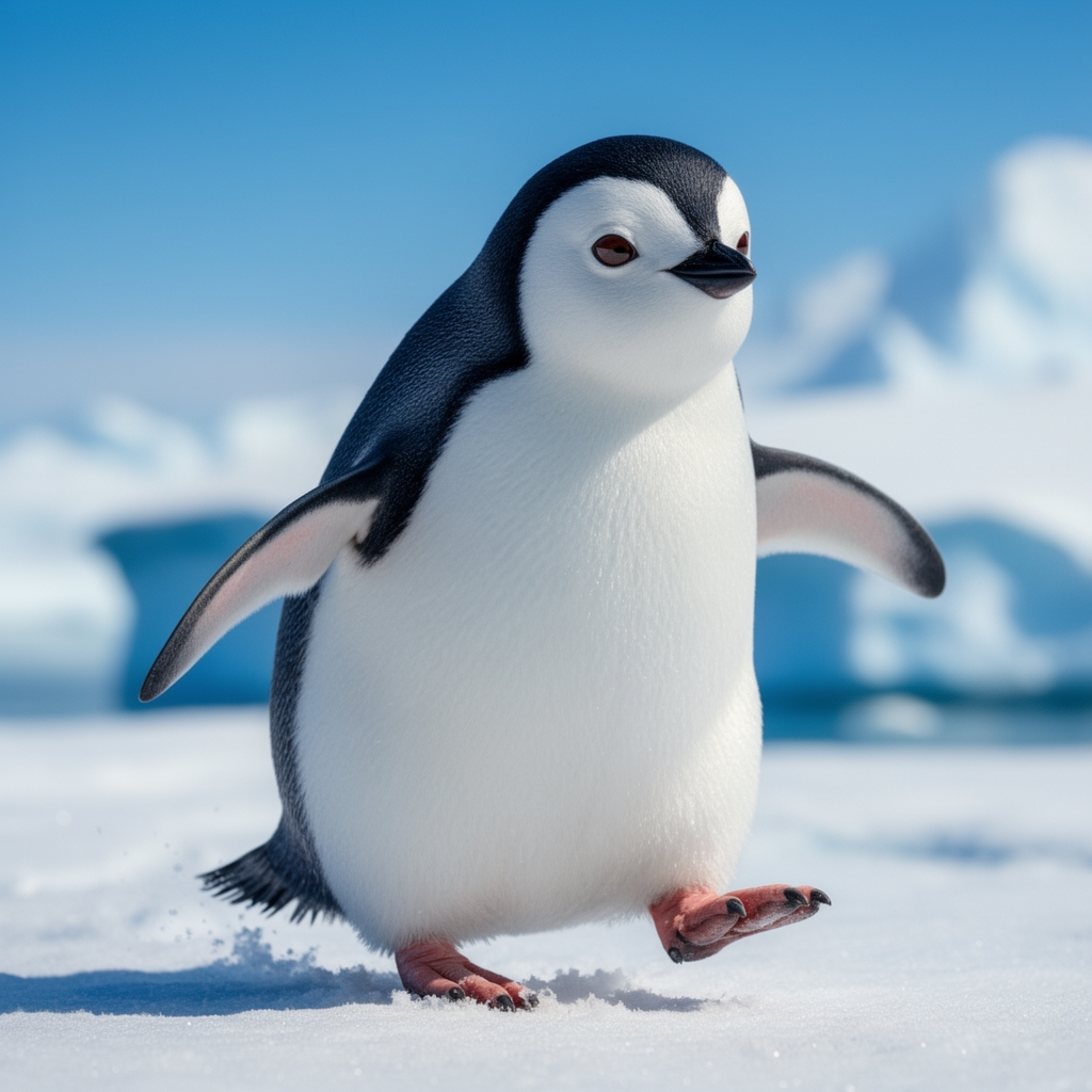 Percy the Penguin's Funny Waddle