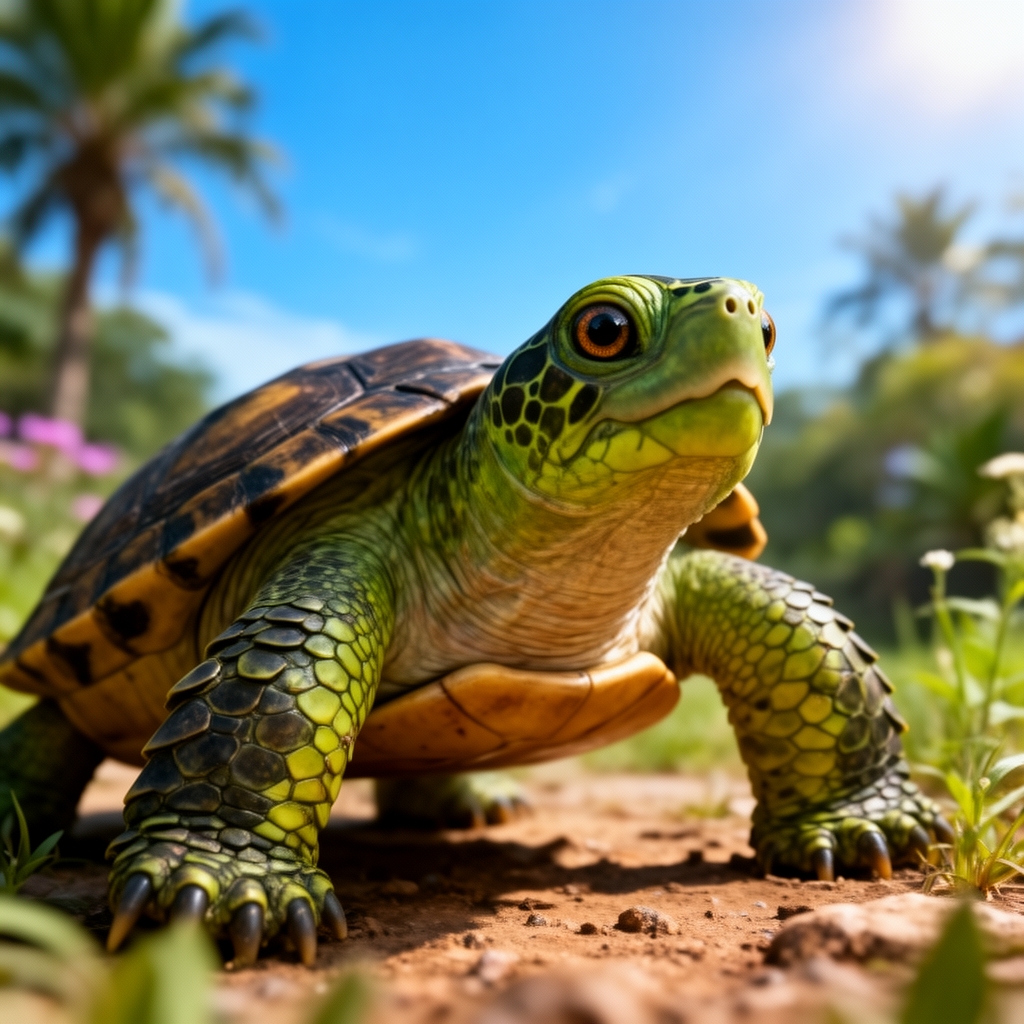 Tommy the Turtle's Big Day